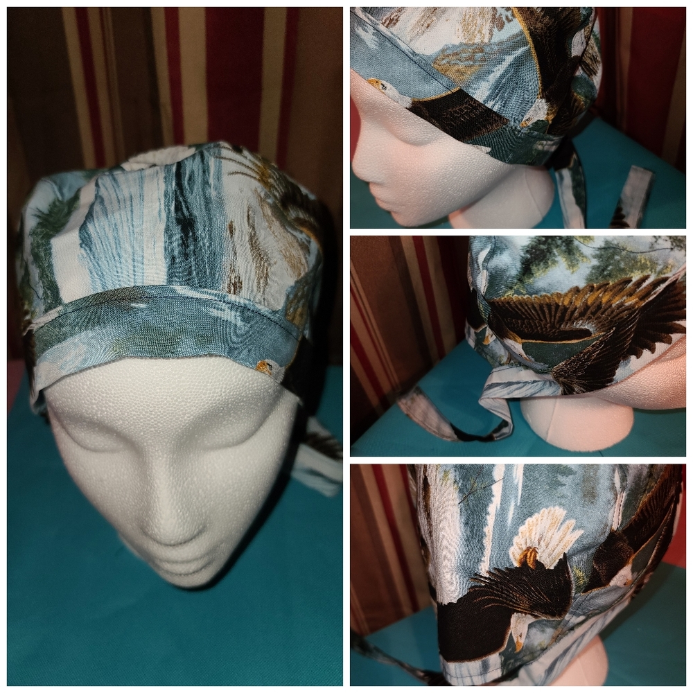 Men's scrub cap Soaring Eagles